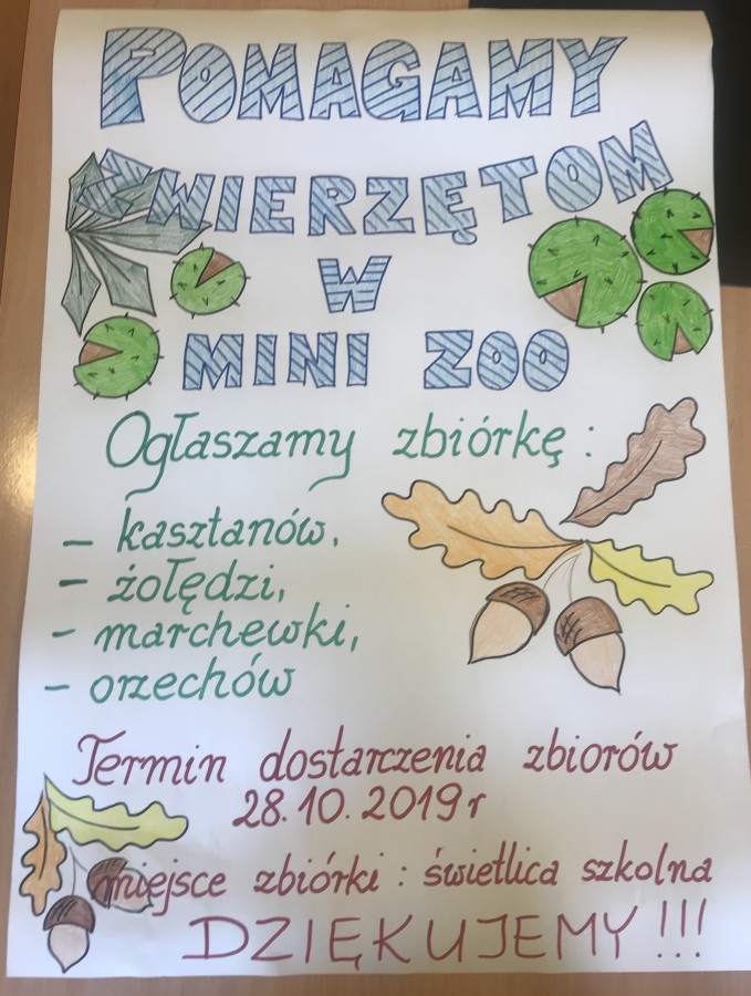 Pomagamy zwierzętom z Mini ZOO